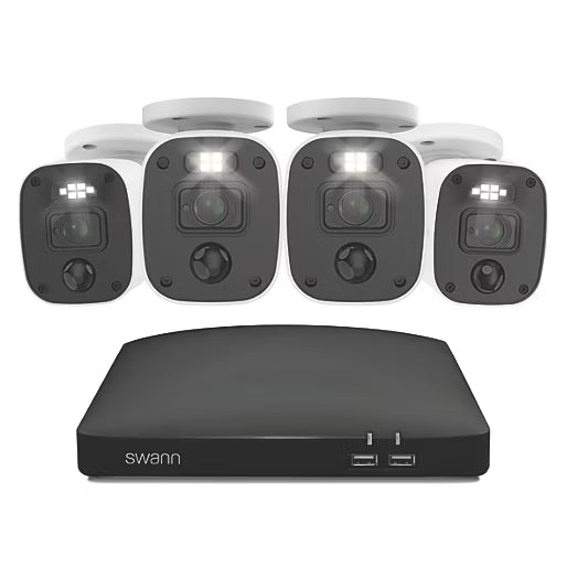 4K DVR 8 Channel Wired Security System | Advanced True Detect Motion Detection