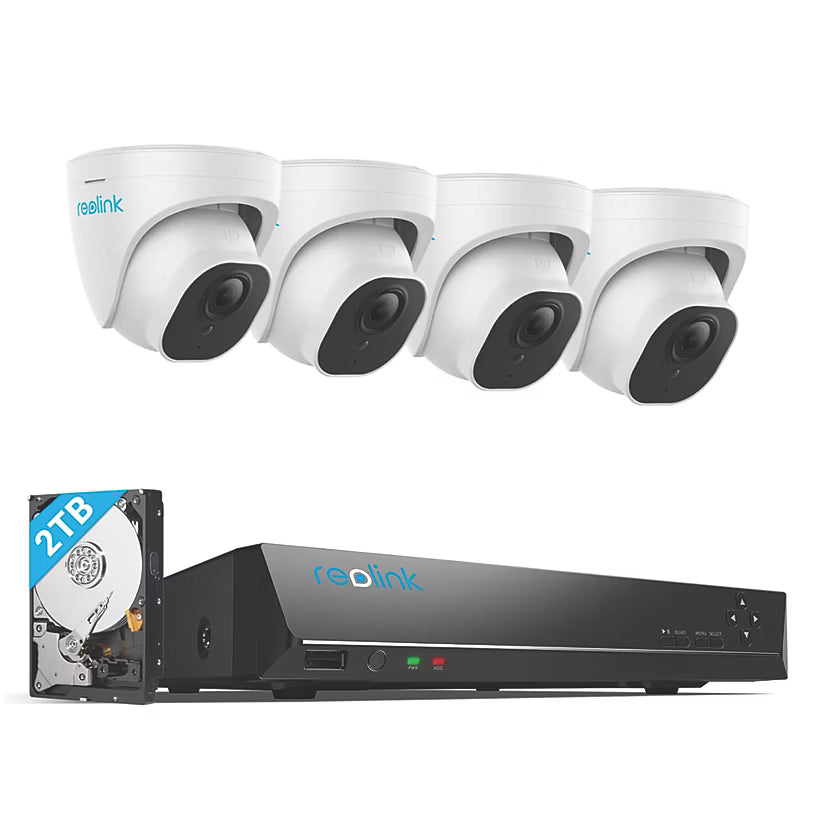 Advanced 8 Camera 5K PoE Security System | Remote Monitoring