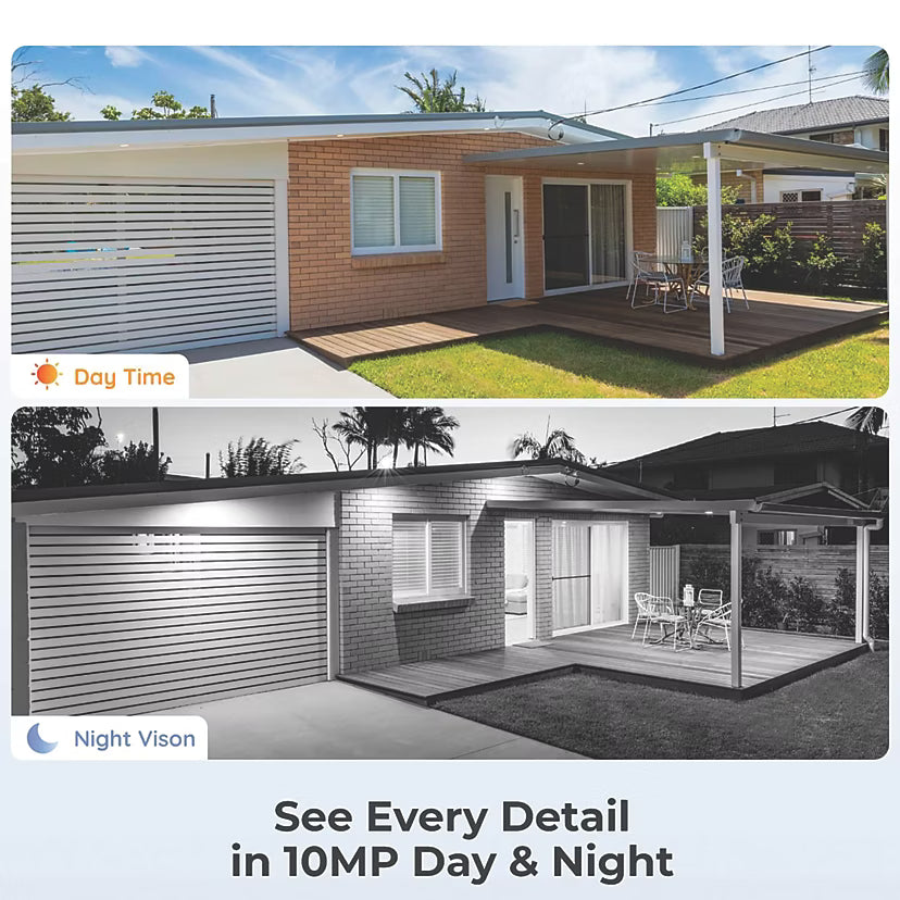 Advanced 8 Camera 5K PoE Security System | Remote Monitoring