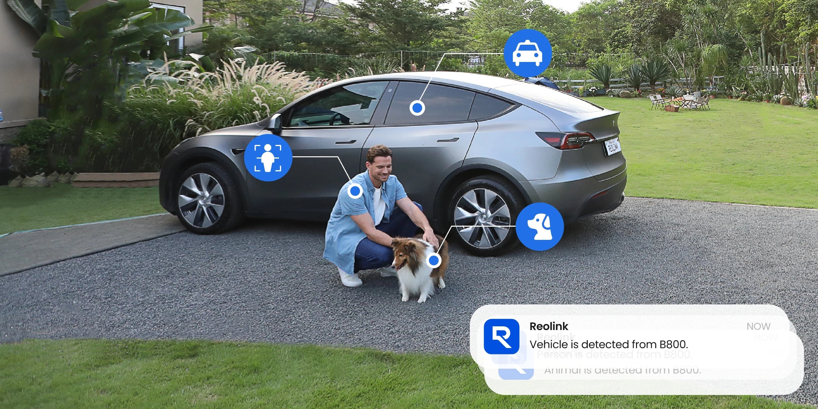 4K Ultra HD 8 channel 4 x Camera Security System with Smart Detection