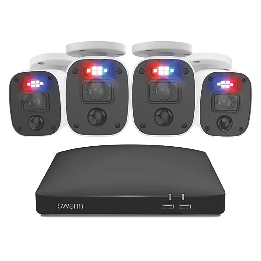 4K DVR 8 Channel Wired Security System | Advanced True Detect Motion Detection