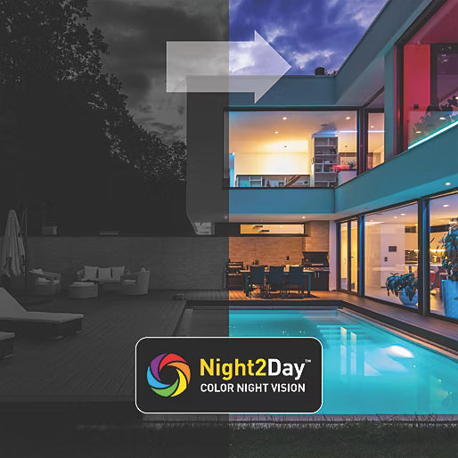 4K Professional Wired Security System - 4 Camera 2K