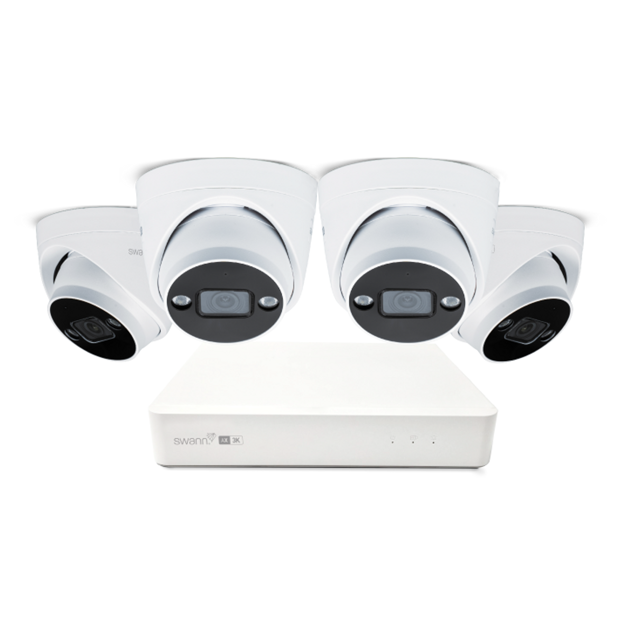 4K NVR High Coverage 8 Camera Security System