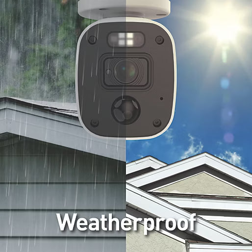 4K Professional Wired Security System - 4 Camera 2K